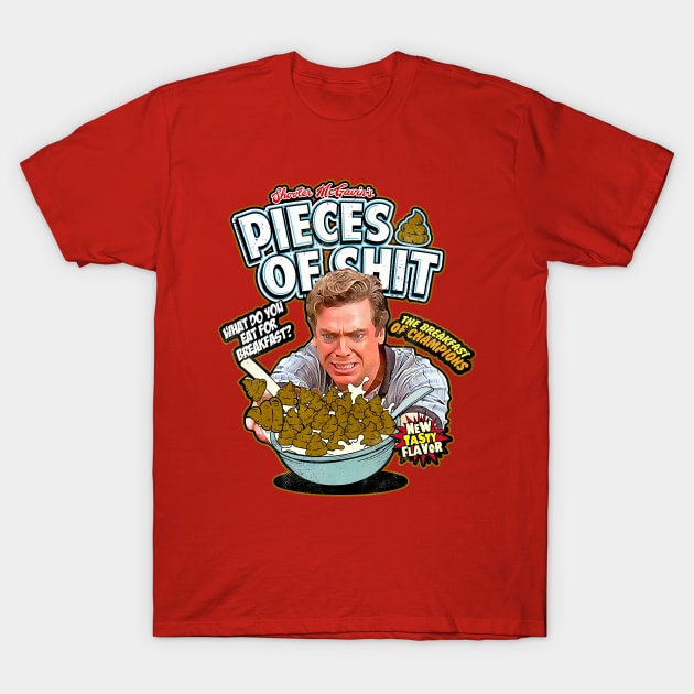 happy gilmore shooter mcgavin T-Shirt by jandamuda99